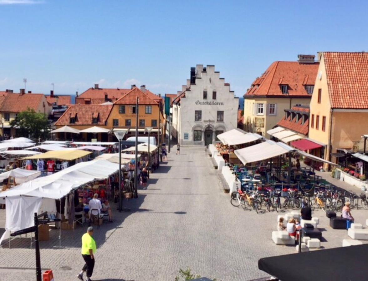 Stora Torget - Visby Lägenhetshotell Exteriör bild