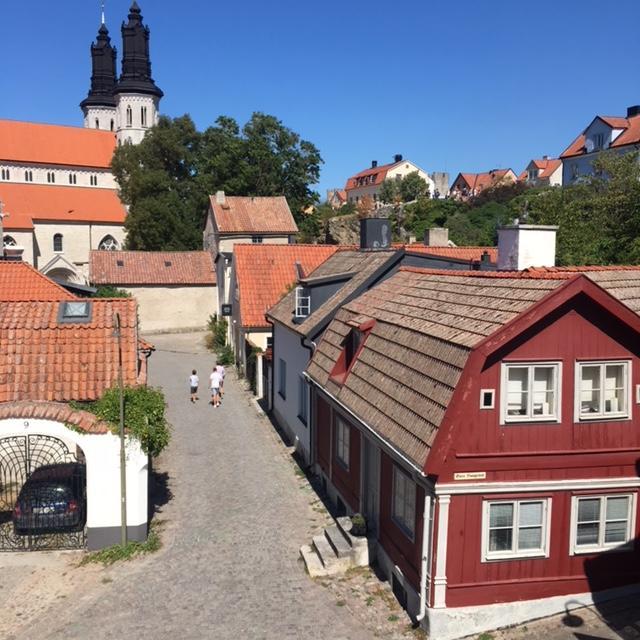 Stora Torget - Visby Lägenhetshotell Exteriör bild